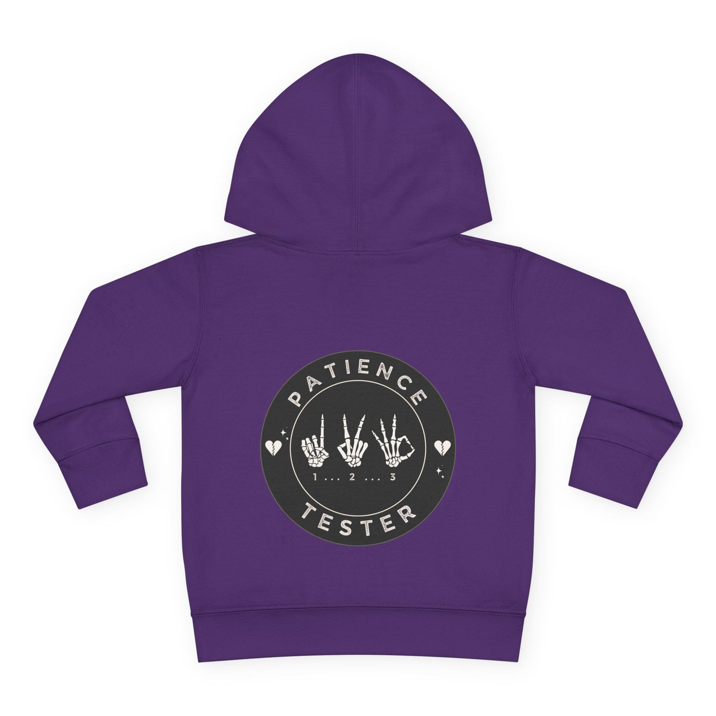 💀 PATIENCE TESTER Hoodie 💀Toddler Pullover Fleece Hoodie