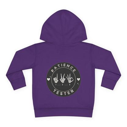 💀 PATIENCE TESTER Hoodie 💀Toddler Pullover Fleece Hoodie