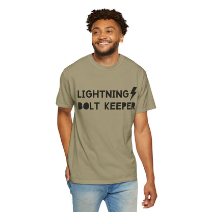 Lightning Bolt Keeper Parent Tee – Powered by Love & Caffeine! ⚡☕