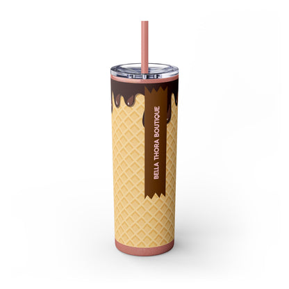 🍫 Choco Drip – Waffle Cone Tumbler 🍫 20oz