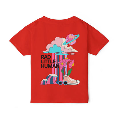 🌸✨ RAD LITTLE HUMAN – FOR THE FREE SPIRITED, WILD-HEARTED KIDDO! ✨🌸- Cute Toddler T-Shirt