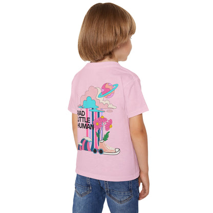 🌸✨ RAD LITTLE HUMAN – FOR THE FREE SPIRITED, WILD-HEARTED KIDDO! ✨🌸- Cute Toddler T-Shirt