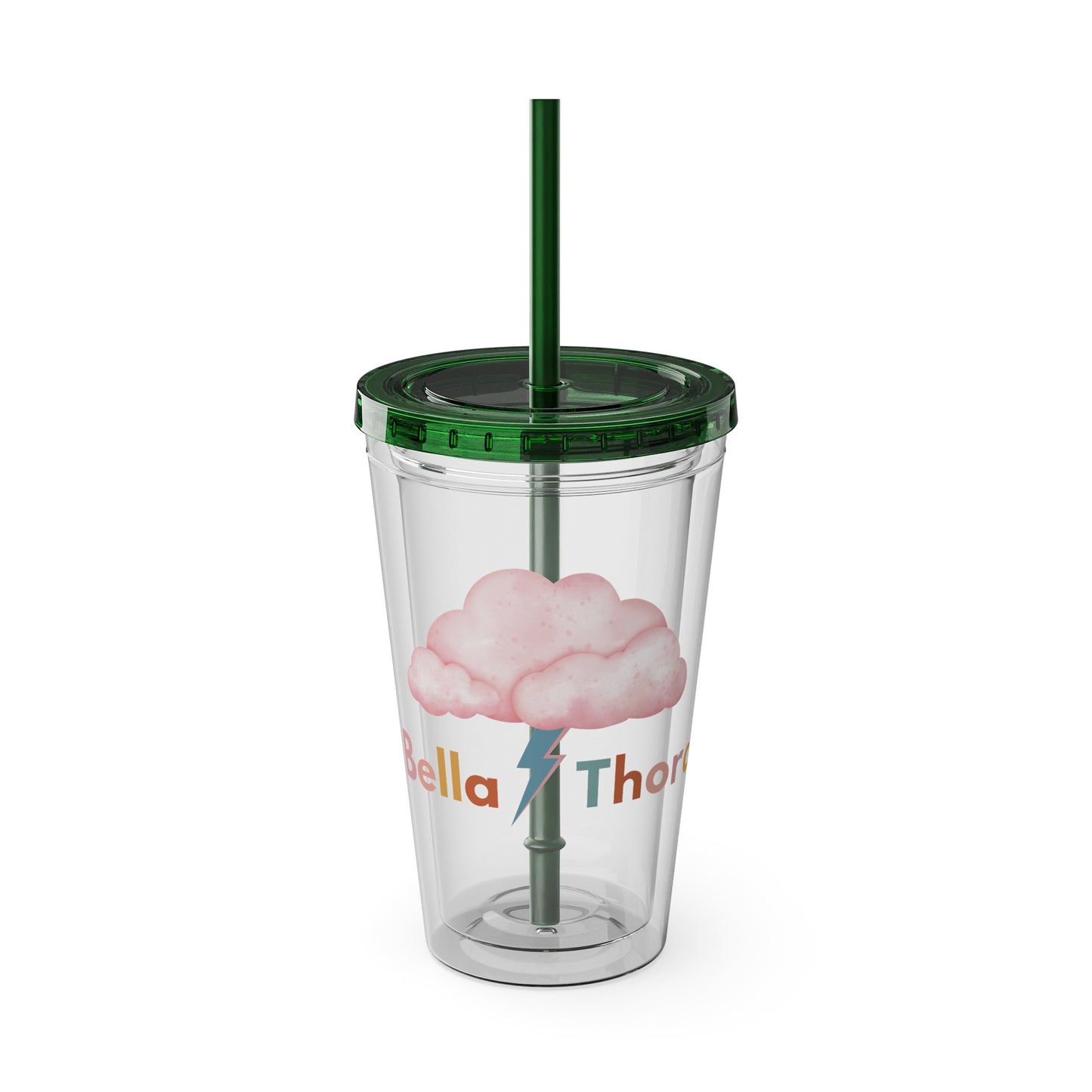 ☁️⚡ 16oz BELLA THORA LOGO TUMBLER – WHERE SWEET MEETS STRONG ⚡☁️