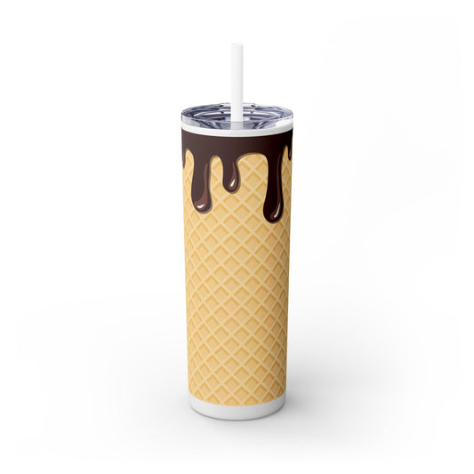 🍫 Choco Drip – Waffle Cone Tumbler 🍫 20oz