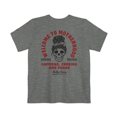 💀 Welcome to Motherhood Pocket Tee 💀 Unisex Pocket T-shirt