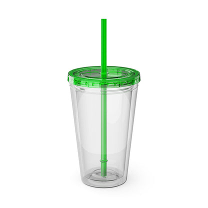 🌈💀 16OZ PASTEL TROUBLE MAKER TUMBLER – SWEET SIPPIN' 💀🌈