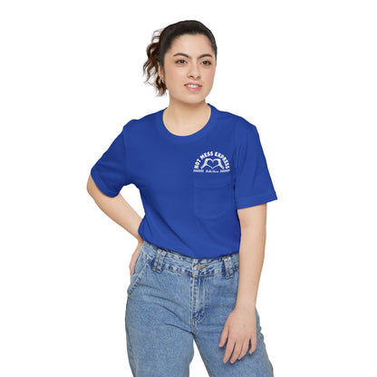 💀 Welcome to Motherhood Pocket Tee 💀 Unisex Pocket T-shirt