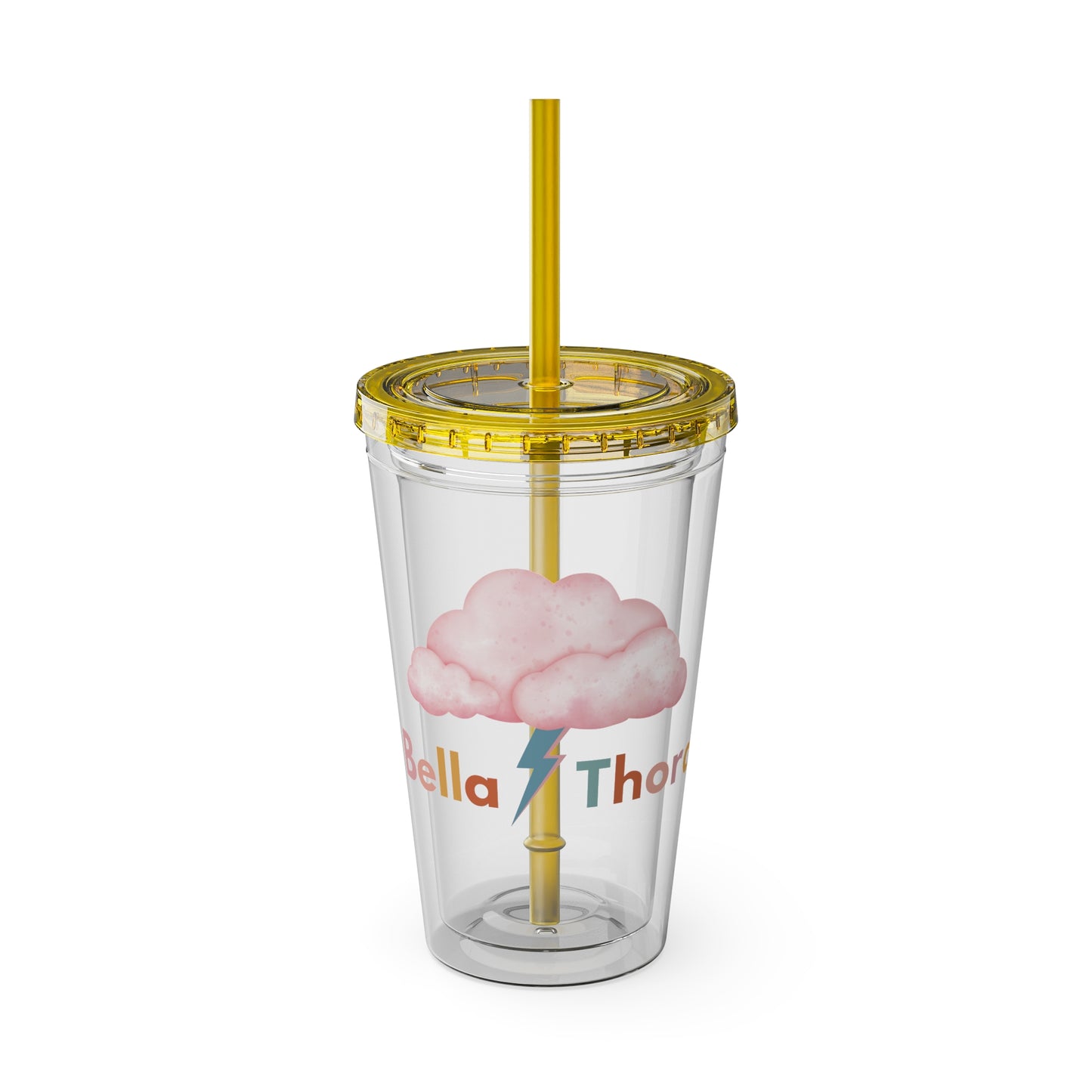 ☁️⚡ 16oz BELLA THORA LOGO TUMBLER – WHERE SWEET MEETS STRONG ⚡☁️