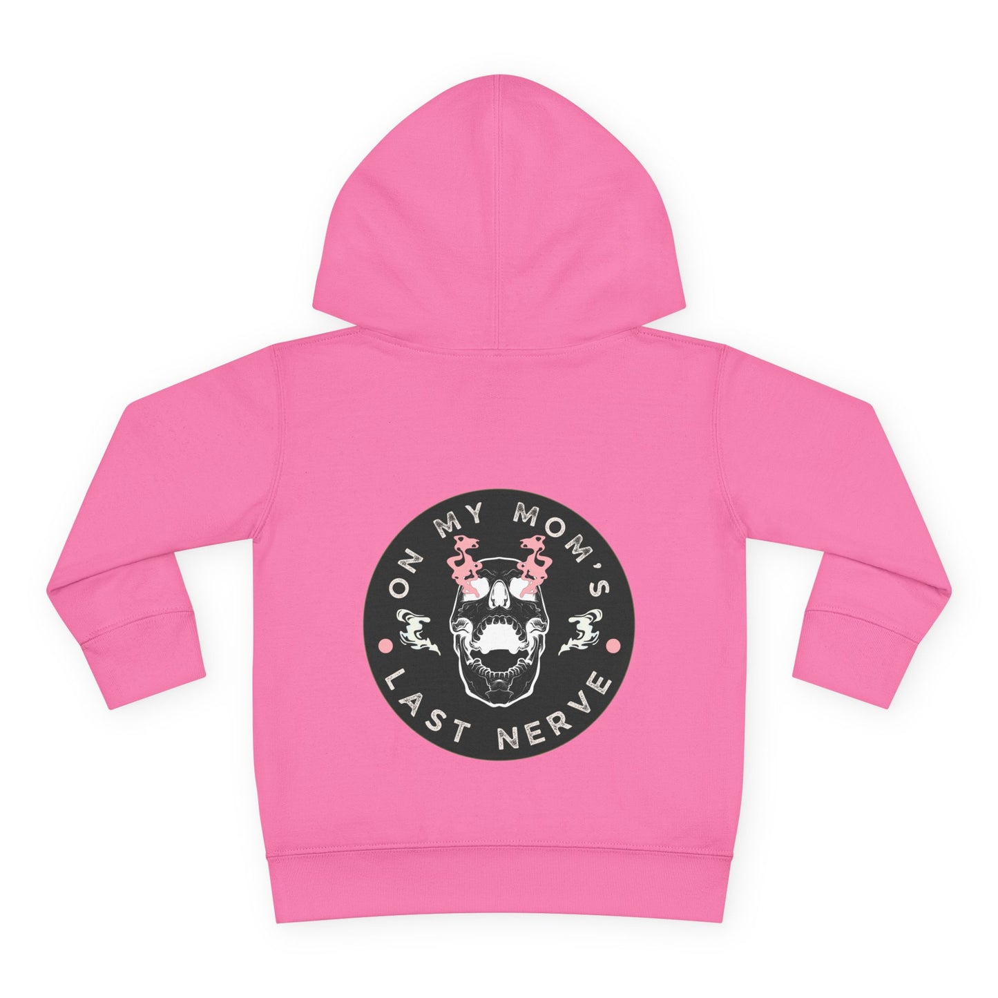 🔥 ON MY MOM'S LAST NERVE Hoodie 🔥Cute Toddler Pullover Fleece Hoodie - Pink Edition