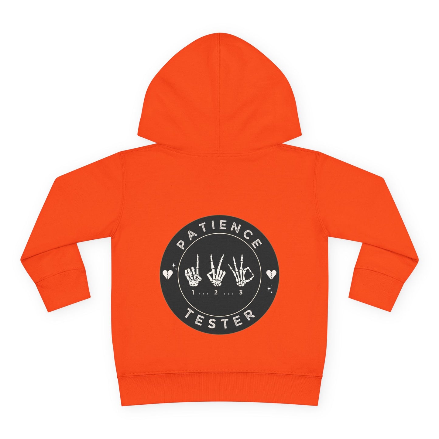 💀 PATIENCE TESTER Hoodie 💀Toddler Pullover Fleece Hoodie