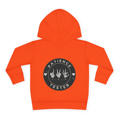 💀 PATIENCE TESTER Hoodie 💀Toddler Pullover Fleece Hoodie