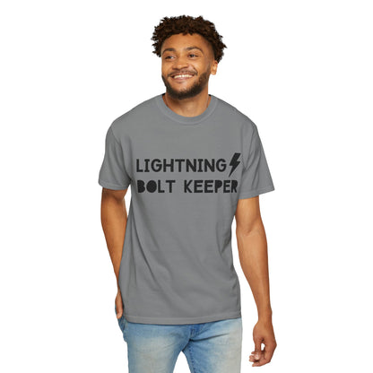 Lightning Bolt Keeper Parent Tee – Powered by Love & Caffeine! ⚡☕