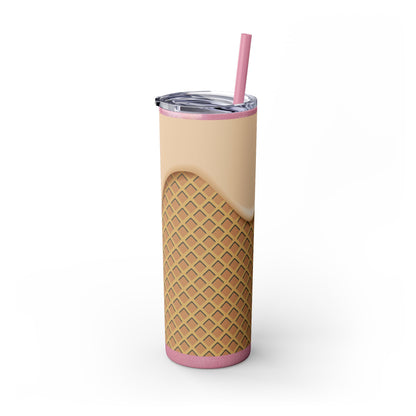 🍦Melt Happens – Ice Cream Cone Skinny Tumbler 🍦20oz