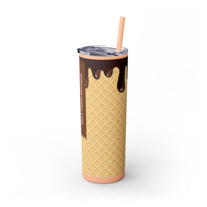🍫 Choco Drip – Waffle Cone Tumbler 🍫 20oz