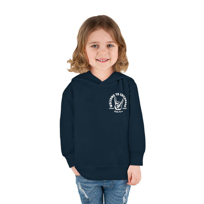 👶 WELCOME TO CHILDHOOD Toddler Pullover Hoodie-Hang Loose!