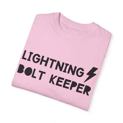 Lightning Bolt Keeper Parent Tee – Powered by Love & Caffeine! ⚡☕