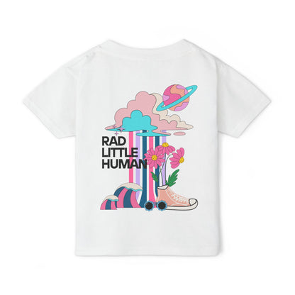 🌸✨ RAD LITTLE HUMAN – FOR THE FREE SPIRITED, WILD-HEARTED KIDDO! ✨🌸- Cute Toddler T-Shirt