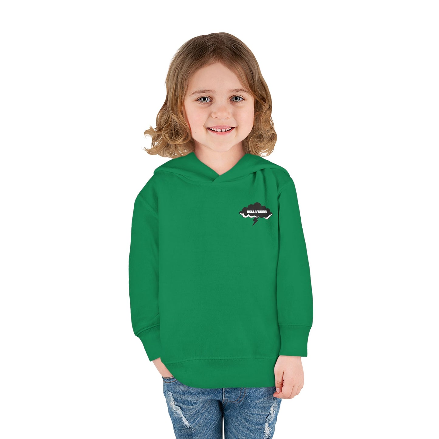 💖 On My Mom’s Last Nerve – Toddler Pullover Hoodie (Pink Flame Edition)