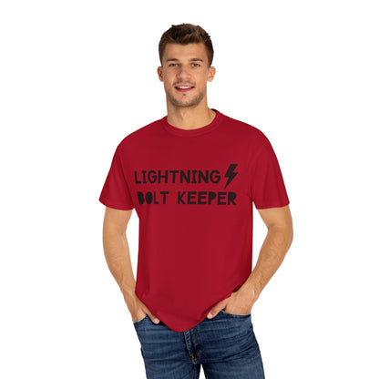Lightning Bolt Keeper Parent Tee – Powered by Love & Caffeine! ⚡☕