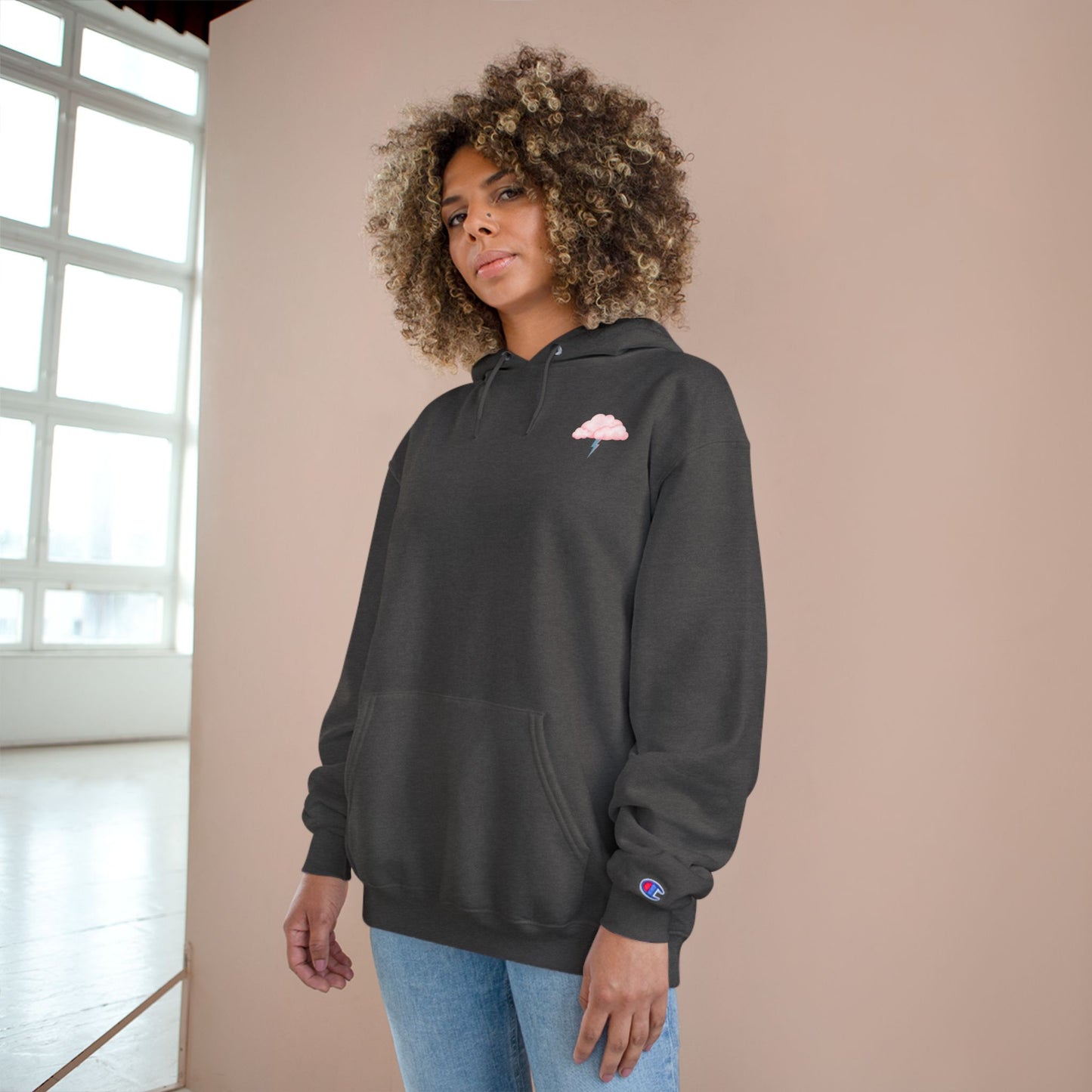 🌞🍄 WEIRD MOMS CLUB – MAKING COOL KIDS CHAMPION HOODIE 🍄🌞