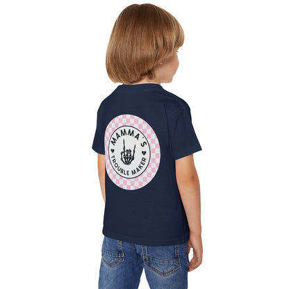 Mamma’s Trouble Maker Toddler Tee – Sweet but Sassy 🍒💀