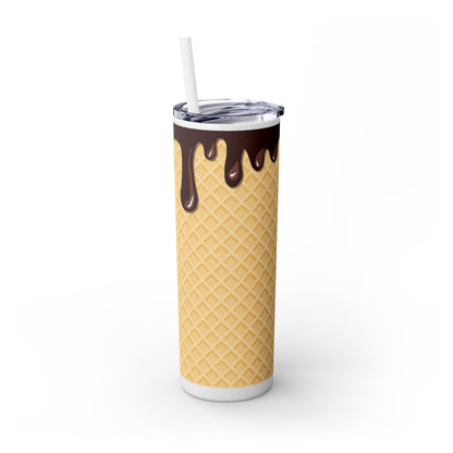 🍫 Choco Drip – Waffle Cone Tumbler 🍫 20oz