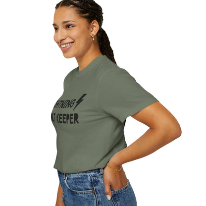 Lightning Bolt Keeper Parent Tee – Powered by Love & Caffeine! ⚡☕