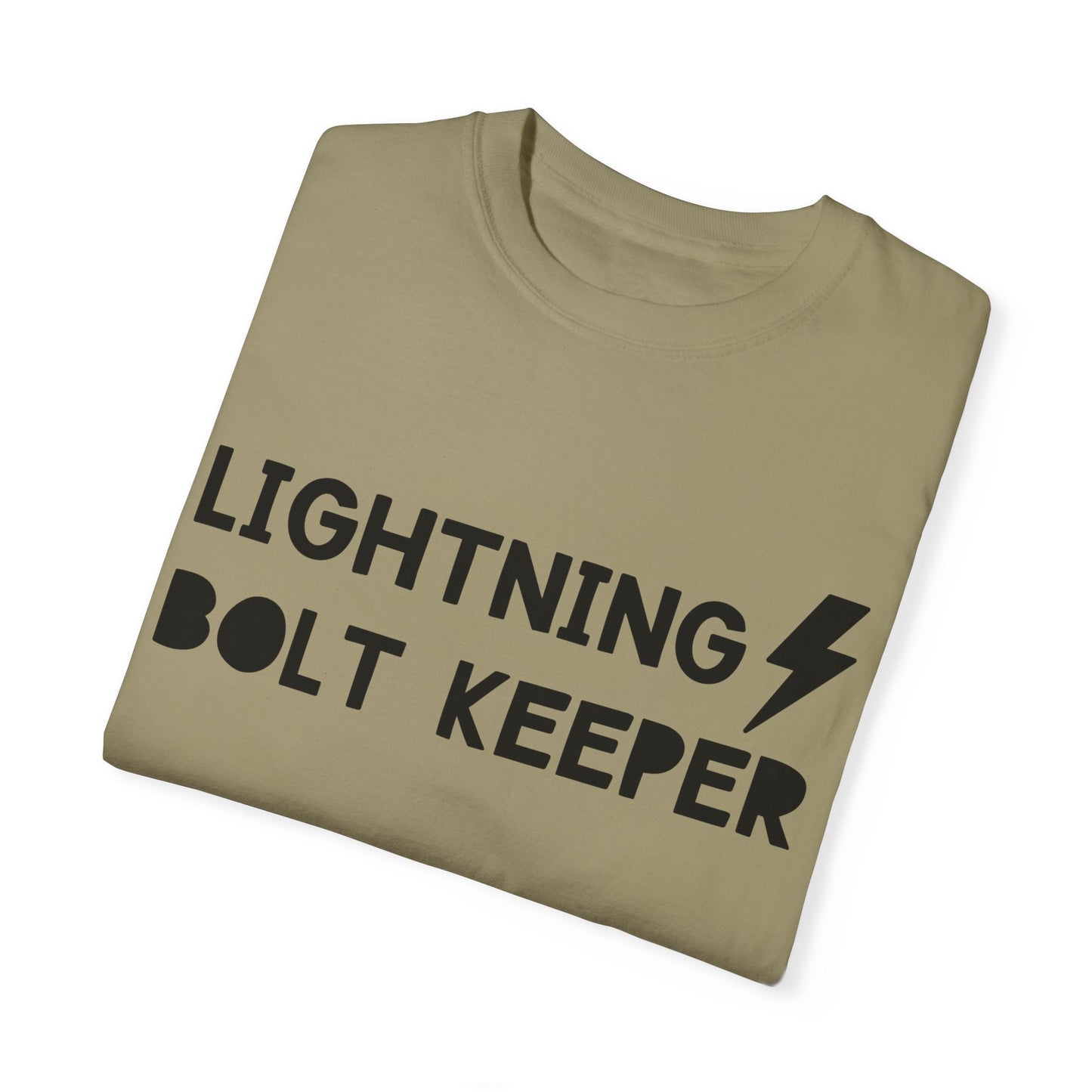 Lightning Bolt Keeper Parent Tee – Powered by Love & Caffeine! ⚡☕