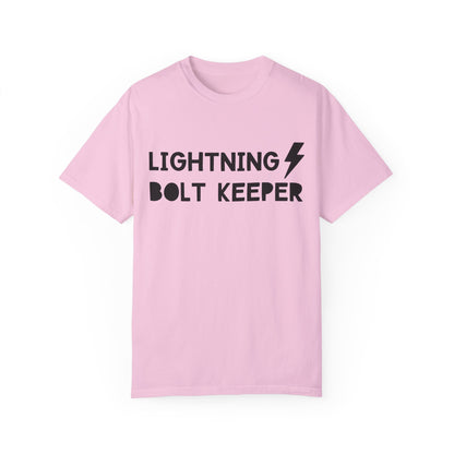 Lightning Bolt Keeper Parent Tee – Powered by Love & Caffeine! ⚡☕