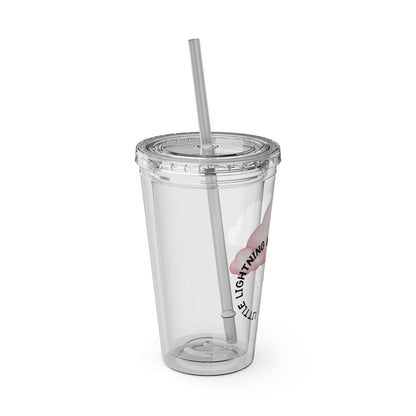 ⚡☁️ 16OZ LIGHTNING BOLT, BABY – TUMBLER WITH STRAW☁️⚡
