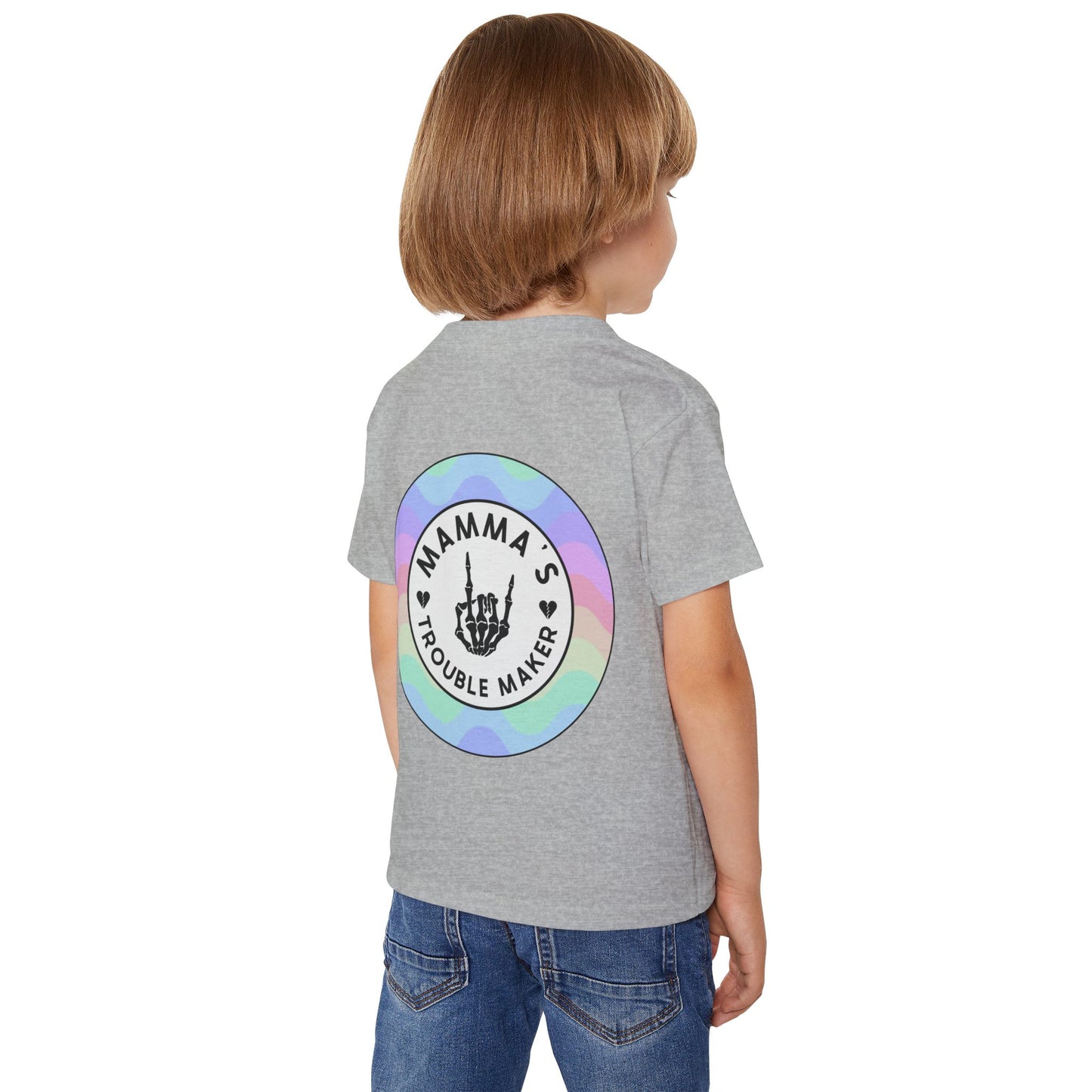 🔥🖤 MAMMA'S TROUBLE MAKER – RAINBOW - FOR THE LITTLE REBEL WITH A BIG HEART! 🖤🔥