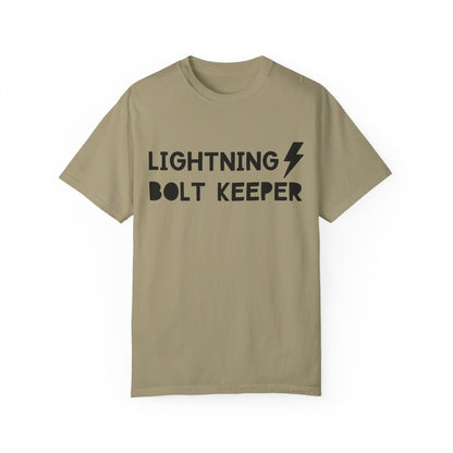 Lightning Bolt Keeper Parent Tee – Powered by Love & Caffeine! ⚡☕