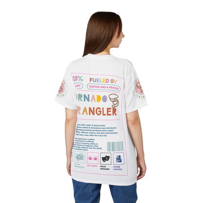 Tornado Wrangler: Wrangler of the Tiny Tornado_Unisex Tee