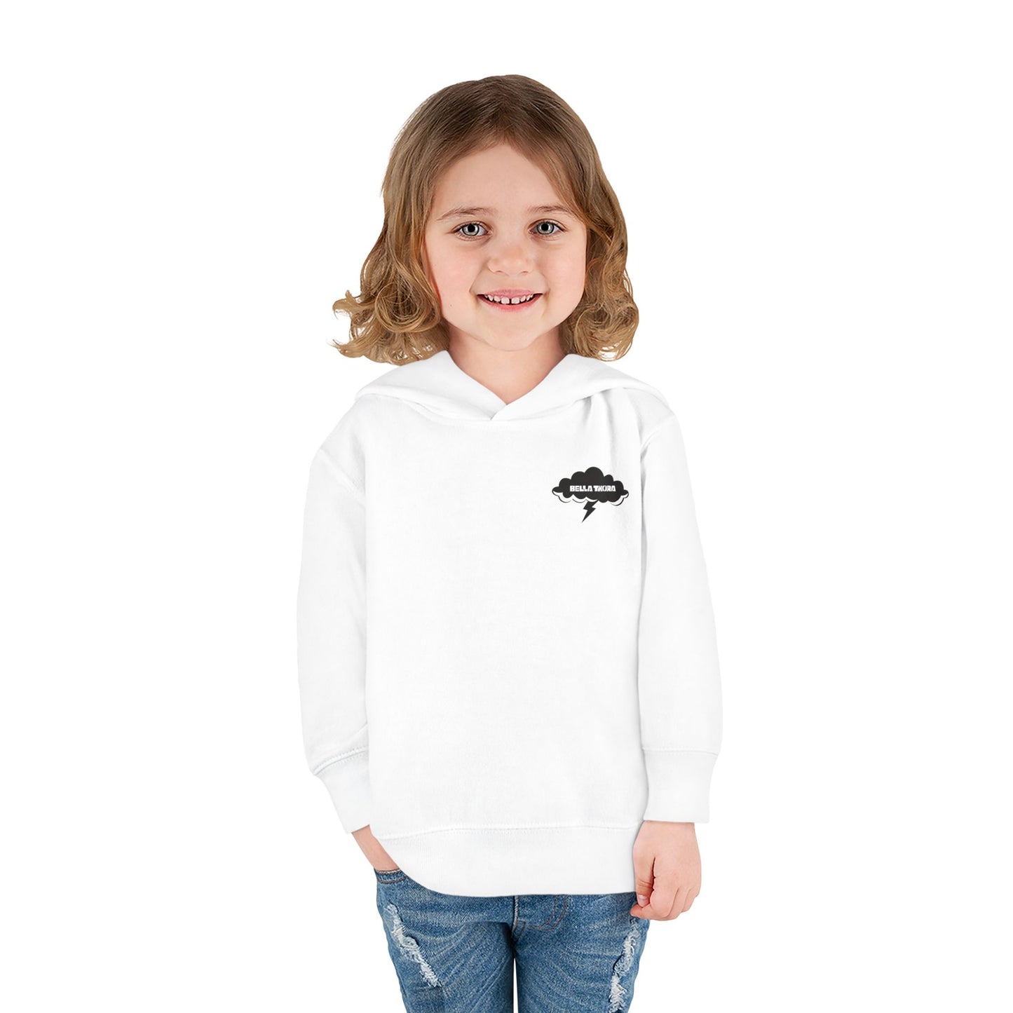 💖 On My Mom’s Last Nerve – Toddler Pullover Hoodie (Pink Flame Edition)