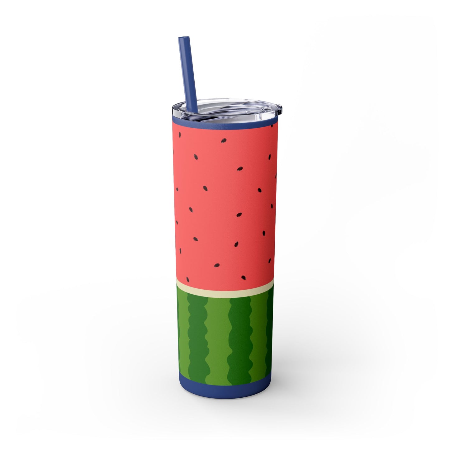 🍉 Sippin’ Sweet Summer – Watermelon Slice Skinny Tumbler 🍉 20oz
