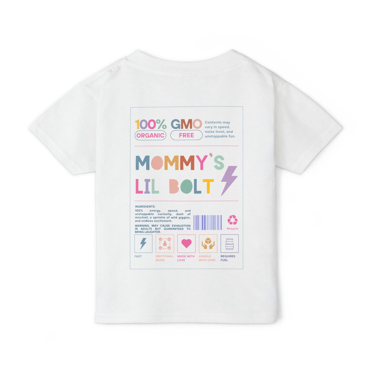 BellaThora "Mommy’s Lil Bolt" Toddler Tee – Full of Energy & Endless Fun!