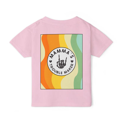 Mamma’s Trouble Maker Toddler Tee – A Little Wild, A Lot of Fun! 🌈🔥